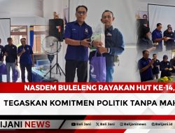 NasDem Buleleng Rayakan HUT ke-14, Tegaskan Komitmen Politik Tanpa Mahar