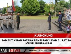 Klungkung Sambut Kirab Pataka Panji dan Surat Sakti I Gusti Ngurah Rai