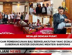Sejalan dengan Pusat, Progam Pembangunan Bali Berkelanjutan yang Dijalankan Gubernur Koster Didukung Menteri Bappenas