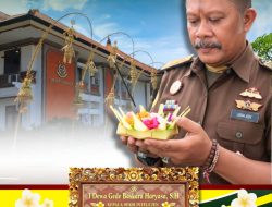 Kasi Intel Kejari Buleleng Dewa Gede Baskara Haryasa Ajak Warga Teguhkan Dharma di Hari Galungan