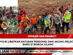 Operasi SAR Dikebut! Polri Libatkan Ratusan Personel dan Anjing Pelacak Buru 21 Warga Hilang