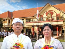 Kasat Intelkam Polres Buleleng Sampaikan Pesan Damai di Hari Galungan Kuningan