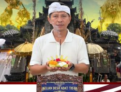 Kelian Desa Adat Tista Serukan Galungan dengan Spirit Kemenangan Dharma