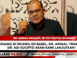 Menang di Muswil IDI Babel, Dr. Arinal: “Warisan dr. Adi Sucipto Akan Kami Lanjutkan