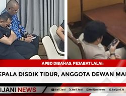 APBD Dibahas, Pejabat Lalai: Kepala Disdik Tidur, Anggota Dewan Main HP