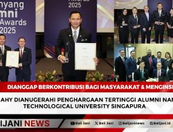 Dianggap Berkontribusi Bagi Masyarakat & Menginspirasi, Menko AHY Dianugerahi Penghargaan Tertinggi Alumni Nanyang Technological University Singapura