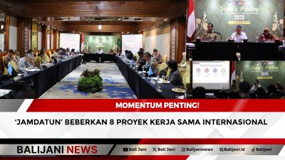 Momentum Penting! ‘Jamdatun’ Beberkan 8 Proyek Kerja Sama Internasional