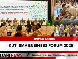 Bupati Satria Ikuti SMV Business Forum 2025