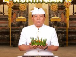 Wayan Teren Ajak Warga Maknai Kuningan dengan Keteguhan dan Ketulusan
