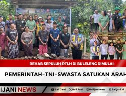 Rehab Sepuluh RTLH di Buleleng Dimulai, Pemerintah–TNI–Swasta Satukan Arah