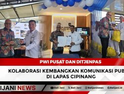 PWI Pusat dan Ditjenpas Kolaborasi Kembangkan Komunikasi Publik di Lapas Cipinang