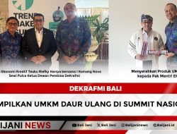 Dekrafmi Bali Tampilkan UMKM Daur Ulang di Summit Nasional