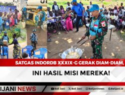 Satgas INDORDB XXXIX-G Gerak Diam-Diam, Ini Hasil Misi Mereka!