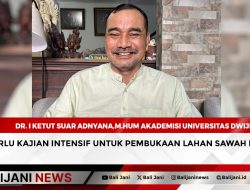 Perlu Kajian Intensif Untuk Pembukaan Lahan Sawah Baru