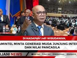 Di Hadapan 1.461 Wisudawan, Jamintel Minta Generasi Muda Junjung Integritas dan Nilai Pancasila