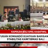 Kapolda Bali Apel Kasatwil: Satukan Komando Kuatkan Barisan Demi Stabilitas Kamtibmas Bali