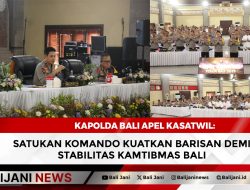 Kapolda Bali Apel Kasatwil: Satukan Komando Kuatkan Barisan Demi Stabilitas Kamtibmas Bali