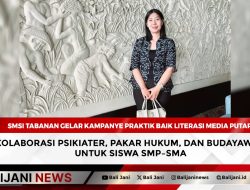 SMSI Tabanan Gelar Kampanye Praktik Baik Literasi Media Putaran ke-7, Kolaborasi Psikiater, Pakar Hukum, dan Budayawan untuk Siswa SMP–SMA