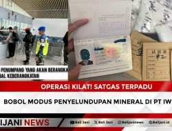 Operasi Kilat! Satgas Terpadu Bobol Modus Penyelundupan Mineral di PT IWIP!
