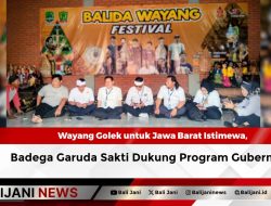 Wayang Golek untuk Jawa Barat Istimewa, Badega Garuda Sakti Dukung Program Gubernur