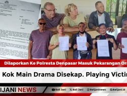 Dilaporkan Ke Polresta Denpasar Masuk Pekarangan Orang, Kok Main Drama Disekap. Playing Victim