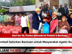 Memasuki Hari ke-10, Posko Demokrat Peduli & Berbagi Kembali Salurkan Bantuan untuk Masyarakat Agam-Sumbar