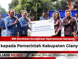 BRI Serahkan Kendaraan Operasional Sampah kepada Pemerintah Kabupaten Gianyar