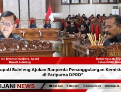 Bupati Buleleng Ajukan Ranperda Penanggulangan Kemiskinan di Paripurna DPRD