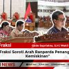 Lima Fraksi Soroti Arah Ranperda Penanggulangan Kemiskinan