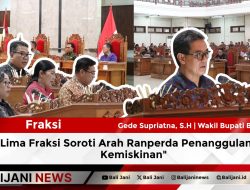 Lima Fraksi Soroti Arah Ranperda Penanggulangan Kemiskinan