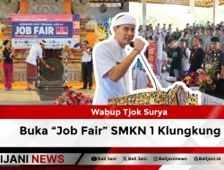 Wabup Tjok Surya Buka “Job Fair” SMKN 1 Klungkung