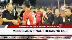 Koster Panaskan Mental Banteng Bali Menjelang Final Soekarno Cup