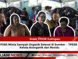 Sidak TPS3R Gulingan; Duta PSBS Minta Sampah Organik Selesai di Sumber – TPS3R Fokus Kelola Anorganik dan Residu