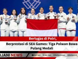 Bertugas di Polri, Berprestasi di SEA Games: Tiga Polwan Bawa Pulang Medali