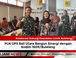 Kolaborasi Dukung Keandalan Listrik Buleleng, PLN UP3 Bali Utara Bangun Sinergi dengan Kodim 1609/Buleleng