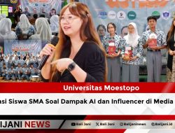 Universitas Moestopo Edukasi Siswa SMA Soal Dampak AI dan Influencer di Media Sosial