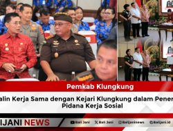 Pemkab Klungkung Jalin Kerja Sama dengan Kejari Klungkung dalam Penerapan Pidana Kerja Sosial