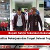 Bupati Satria Tinjau Perbaikan Sanderan dan Pelebaran Jalan Menuju Pantai Crystal Bay