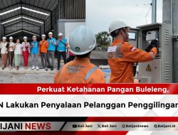 Perkuat Ketahanan Pangan Buleleng, PLN Lakukan Penyalaan Pelanggan Penggilingan Padi