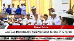 Bupati Satria Apresiasi Dedikasi ASN Raih Prestasi di Turnamen IV Korpri