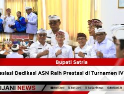 Bupati Satria Apresiasi Dedikasi ASN Raih Prestasi di Turnamen IV Korpri