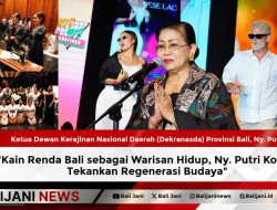 Kain Renda Bali sebagai Warisan Hidup, Ny. Putri Koster Tekankan Regenerasi Budaya
