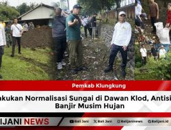 Pemkab Klungkung Lakukan Normalisasi Sungai di Dawan Klod, Antisipasi Banjir Musim Hujan