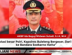 Mutasi besar Polri, Kapolres Buleleng Bergeser, Dari Bali ke Bandara Soekarno Hatta
