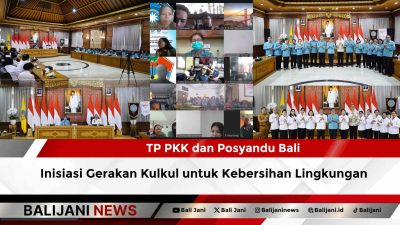 TP PKK dan Posyandu Bali Inisiasi Gerakan Kulkul untuk Kebersihan Lingkungan