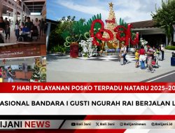 7 Hari Pelayanan Posko Terpadu Nataru 2025–2026, Operasional Bandara I Gusti Ngurah Rai Berjalan Lancar