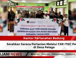 Kantor Pertanahan Badung Serahkan Sarana Pertanian Melalui CSR ITDC Peduli di Desa Pelaga