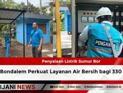 Penyalaan Listrik Sumur Bor Bondalem Perkuat Layanan Air Bersih bagi 330 KK