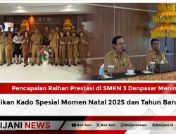 Pencapaian Raihan Prestasi di SMKN 3 Denpasar Meningkat, Jadikan Kado Spesial Momen Natal 2025 dan Tahun Baru 2026