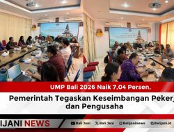 UMP Bali 2026 Naik 7,04 Persen, Pemerintah Tegaskan Keseimbangan Pekerja dan Pengusaha